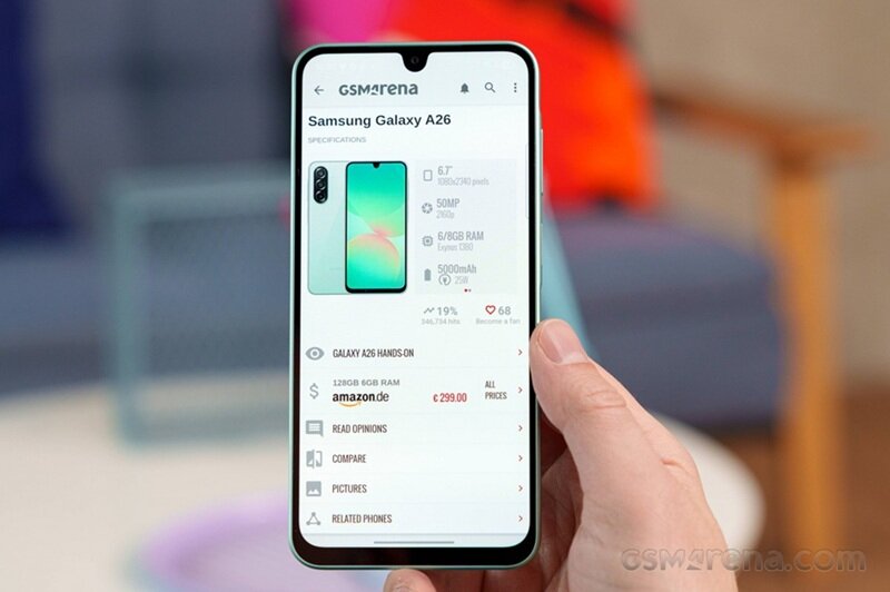 Đánh giá điện thoại Samsung Galaxy A26 5G: