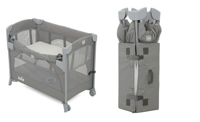 Giường cũi trẻ em Joie Kubbie Sleep Foggy Gray - Giá tham khảo: 2.459.000 vnđ