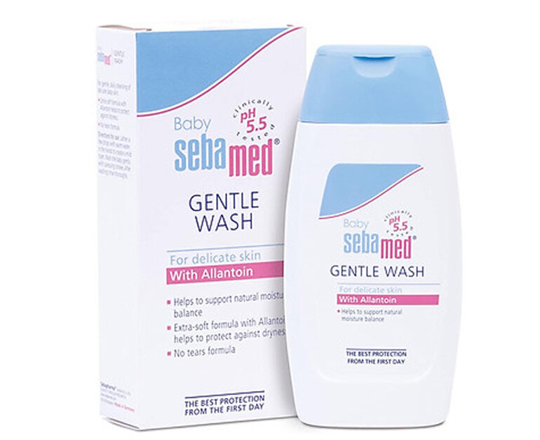 Sữa tắm trẻ em của Đức Sebamed Baby