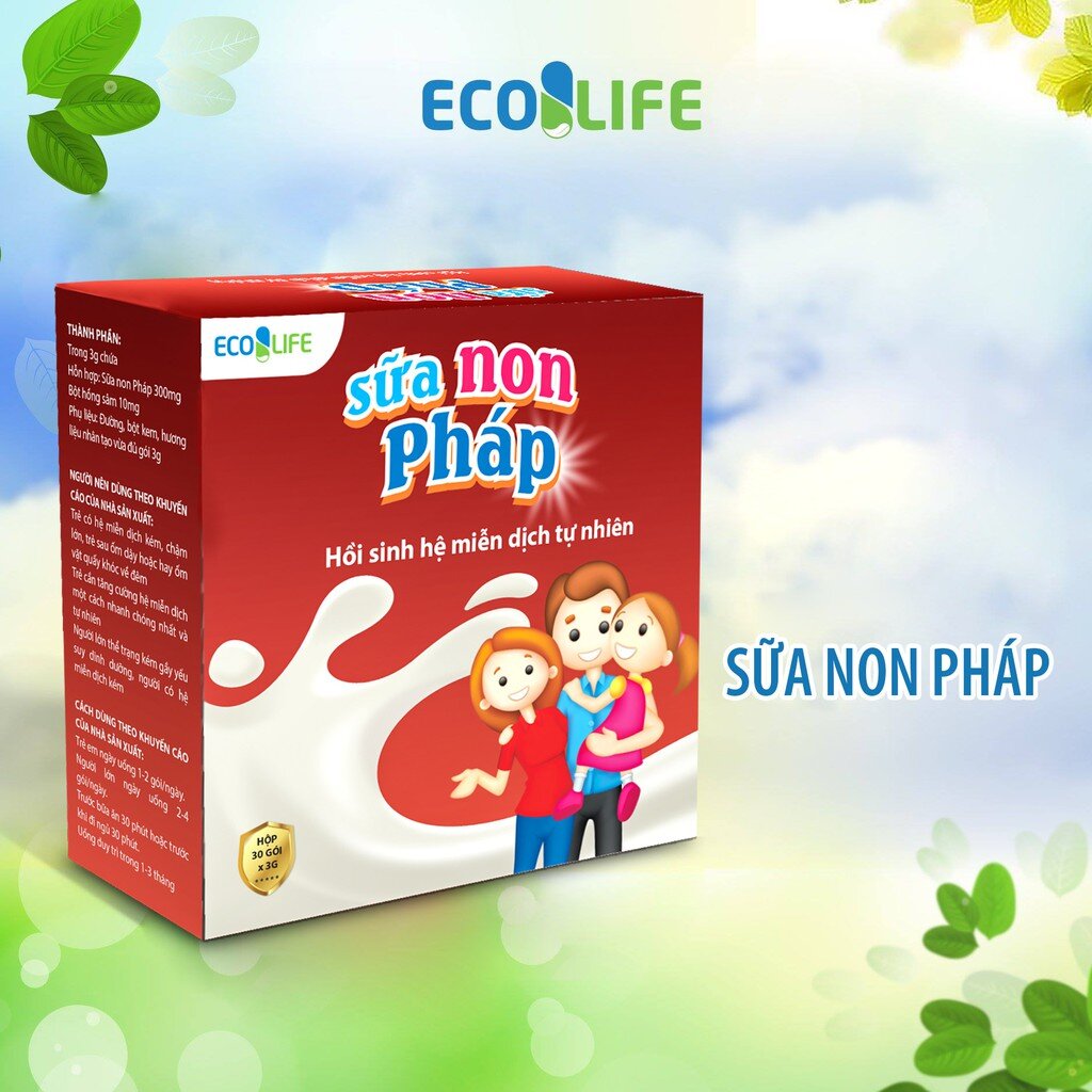 Sữa non Pháp cho trẻ