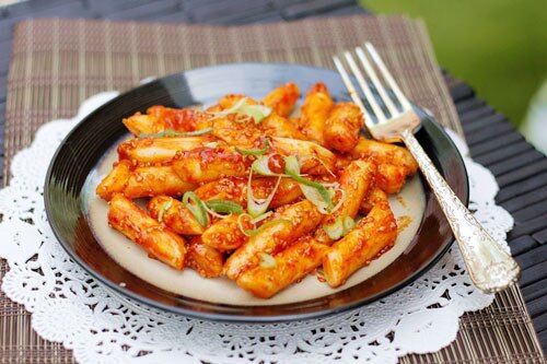Các cách chế biến bánh gạo Tteokbokki Hàn Quốc