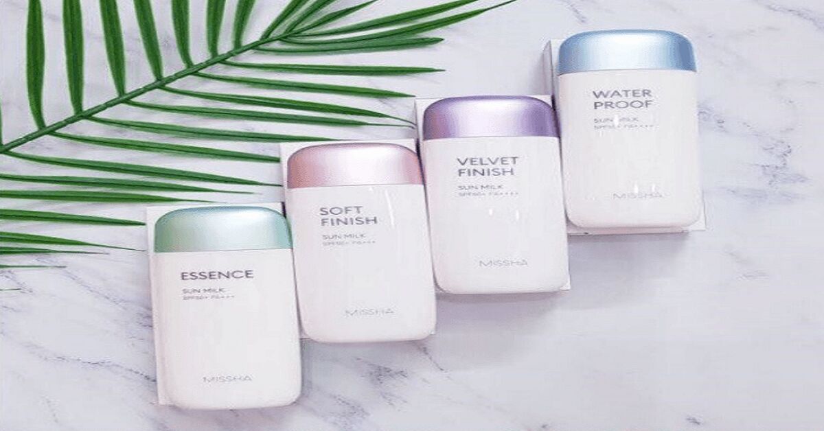 Các dòng kem chống nắng Missha nên dùng trong mùa hè 2019