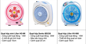 Các dòng quạt điện chính hãng giá rẻ dành cho sinh viên