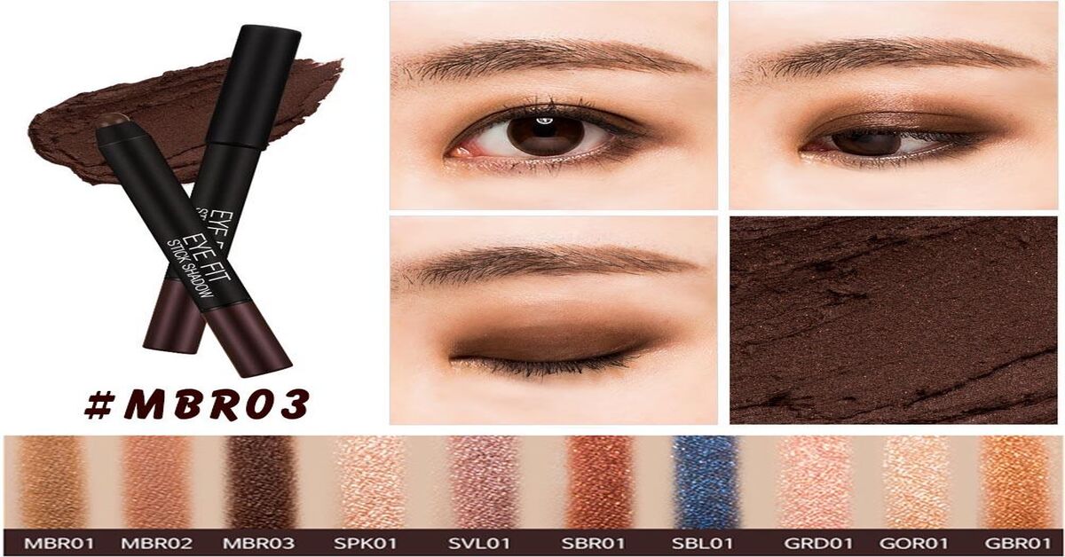 Các loại phấn mắt dạng thỏi được yêu thích nhất