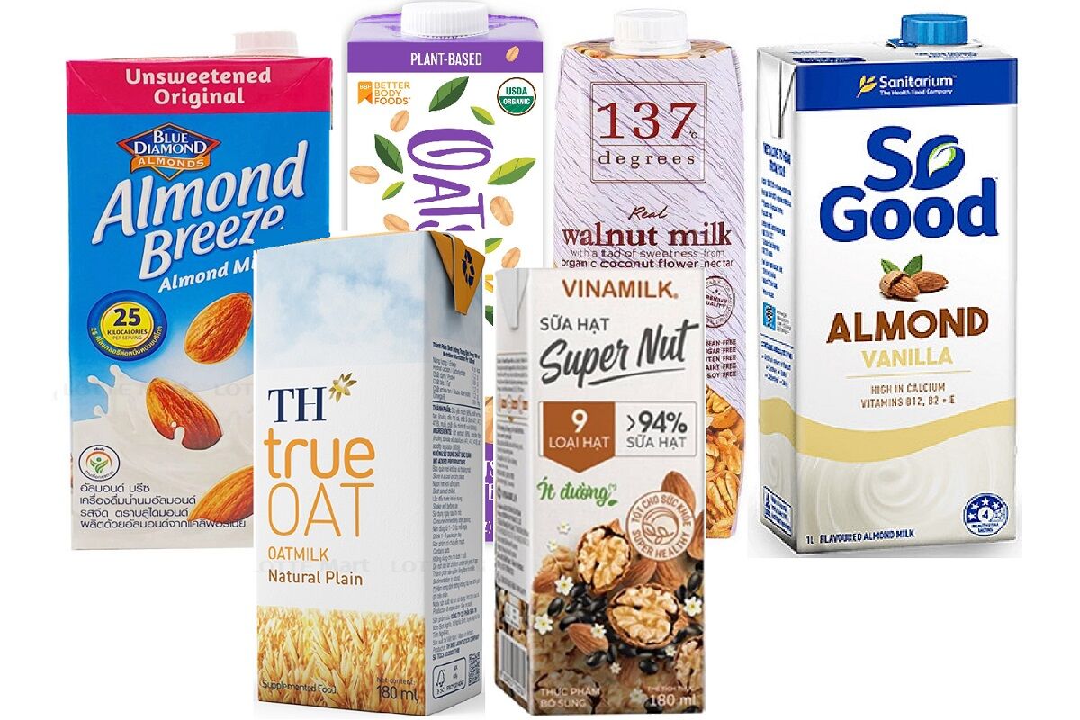 Các loại sữa hạt giảm cân pha sẵn tiện lợi giúp giữ dáng - đẹp da