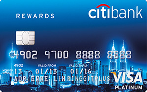 Các loại thẻ tín dụng do ngân hàng Citibank phát hành