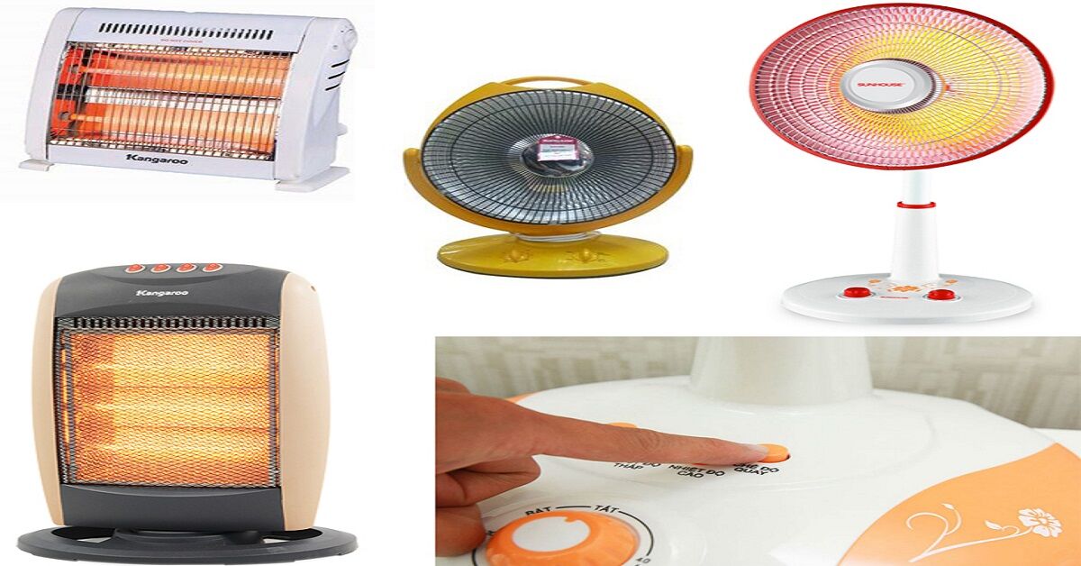 Các tính năng của quạt sưởi Saiko HF-802H - 800W