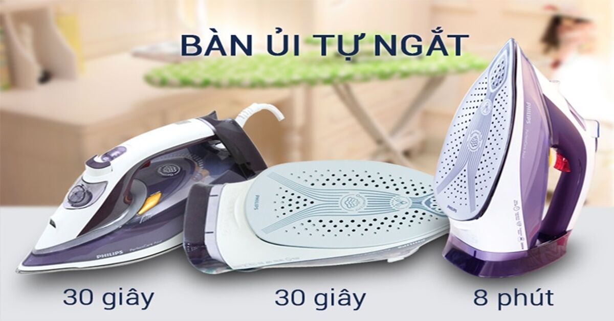 Các tính năng không thể bỏ qua của bàn ủi hơi nước chất lượng cao