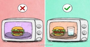 Cách dùng lò vi sóng nướng bánh mì thơm ngon ăn sáng