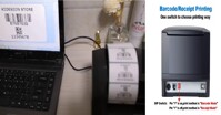 Cách dùng máy in hóa đơn để in tem mã vạch đơn giản