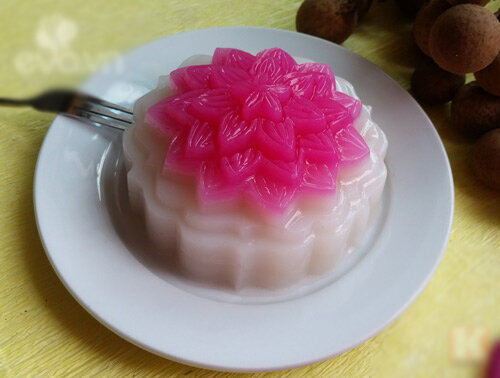 Cách làm bánh trung thu rau câu vị nhãn thơm ngon