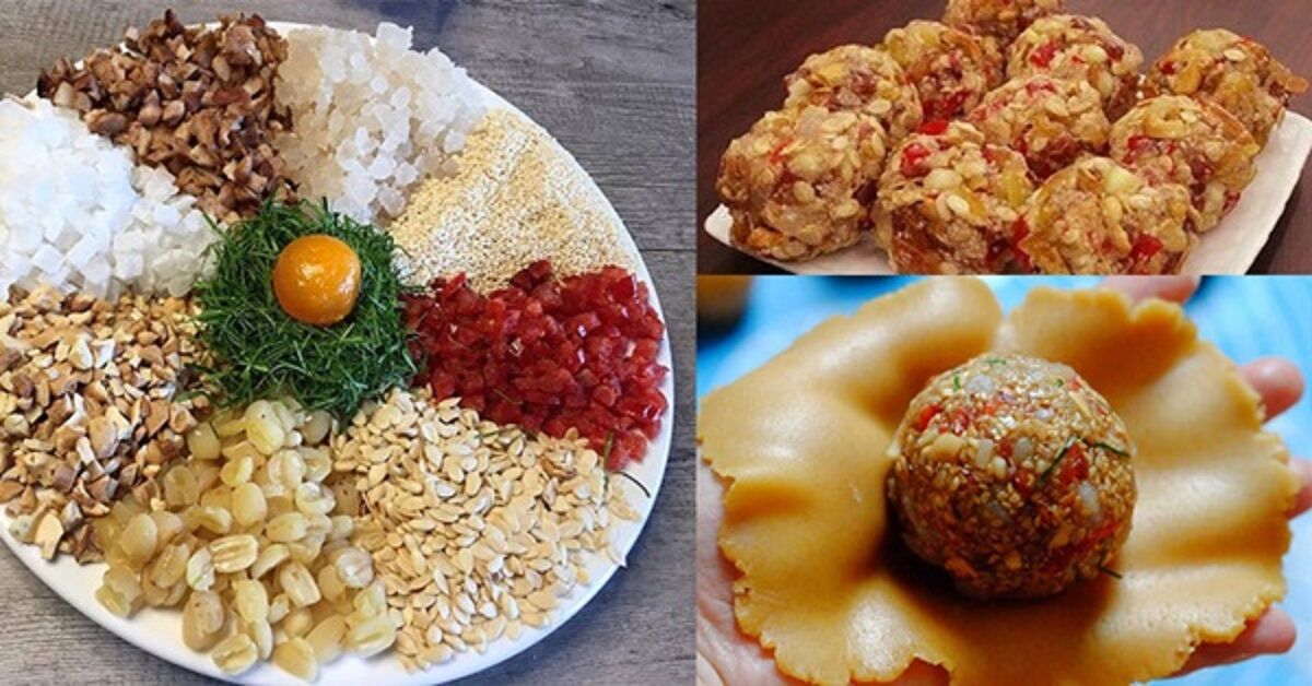 Cách làm bánh Trung thu thập cẩm