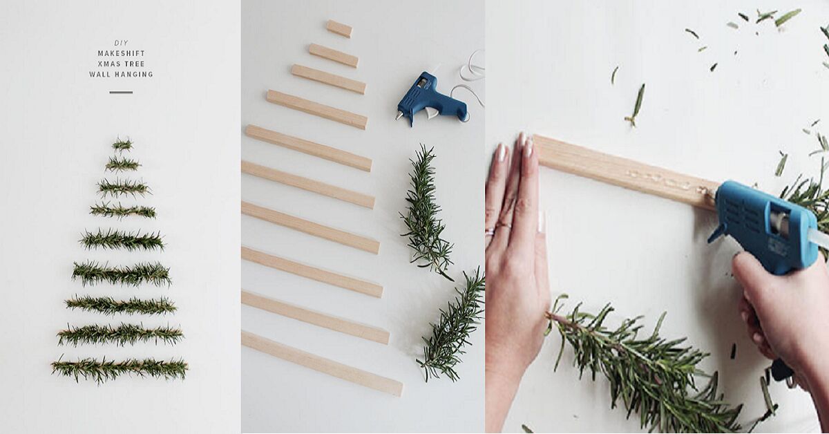 Cách làm cây thông Noel bằng que đè lưỡi