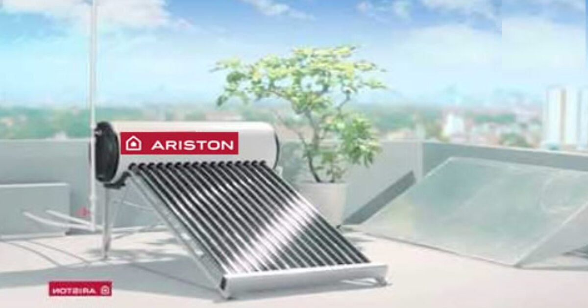 Cách lắp bình nóng lạnh năng lượng mặt trời Ariston ECO2
