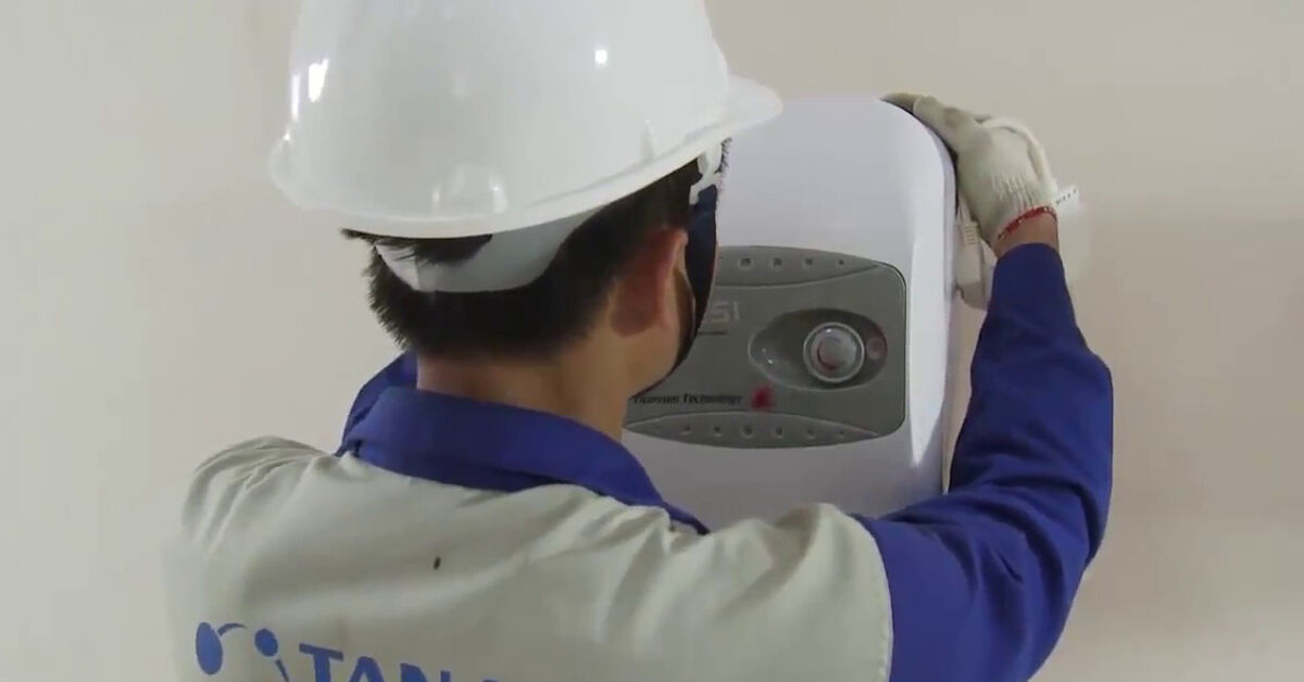 Cách lắp đặt bình tắm nóng lạnh Rossi đúng kỹ thuật