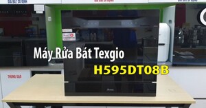 Cách lựa chọn chương trình rửa trên máy rửa bát Texgio H595DT08B phù hợp