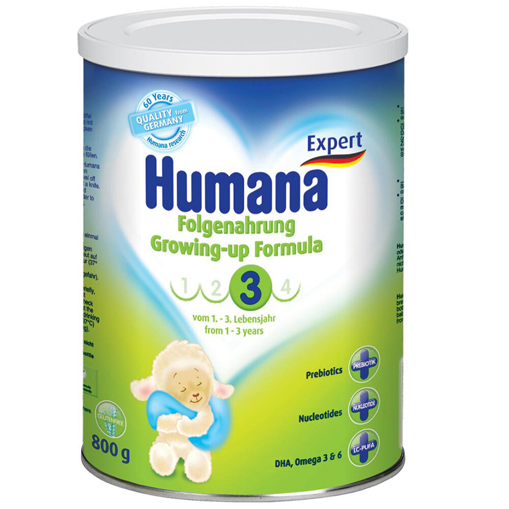 Cách pha sữa bột Humana đúng chuẩn cho bé