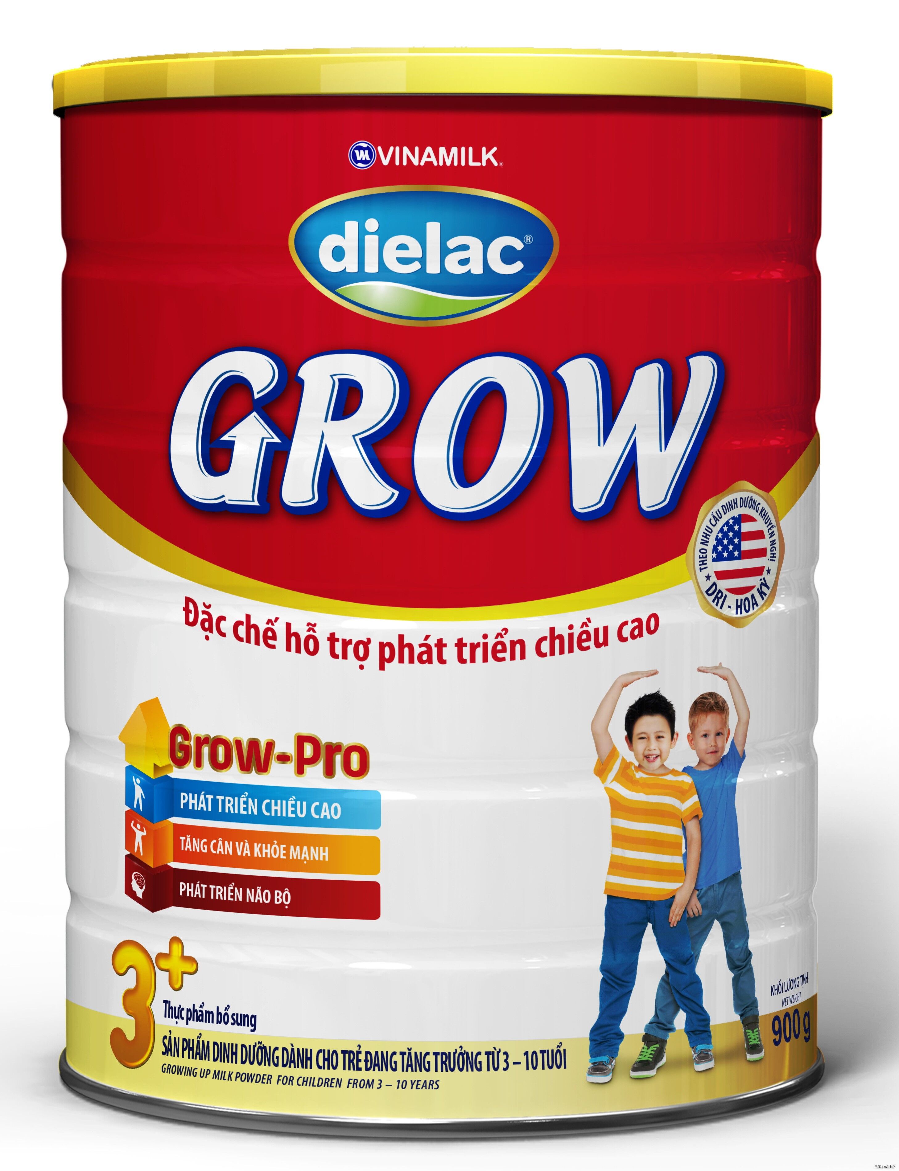 Cách pha sữa bột Vinamilk Dielac Grow