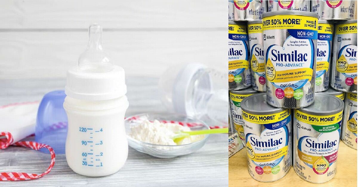 Cách pha sữa Similac Mỹ chuẩn cho bé