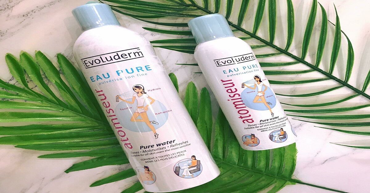 Cách phân biệt thật – giả xịt khoáng Evoluderm 400ml
