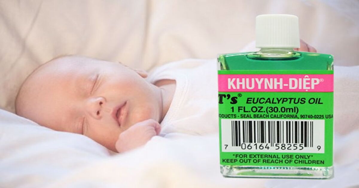 Cách sử dụng dầu khuynh diệp cho trẻ sơ sinh mẹ nên biết