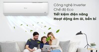 Cách sử dụng điều hòa Casper 2 chiều GH-09TL32 tiết kiệm điện