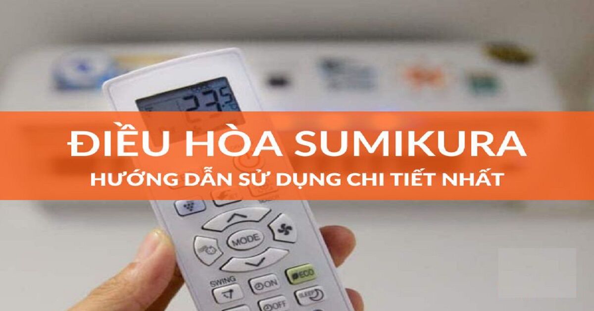 Cách sử dụng điều khiển điều hòa Sumikura 18000 BTU APS/APO-180.Morandi
