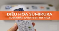 Cách sử dụng điều khiển điều hòa Sumikura 18000 BTU APS/APO-180.Morandi
