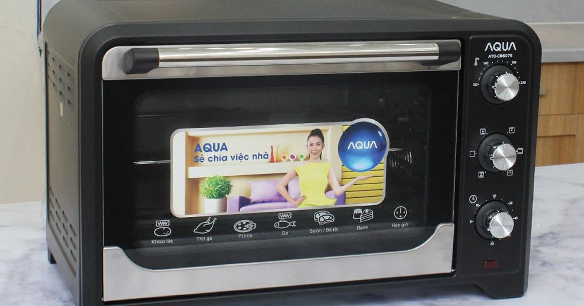 Cách sử dụng lò nướng Aqua nấu thịt, rau củ như đầu bếp