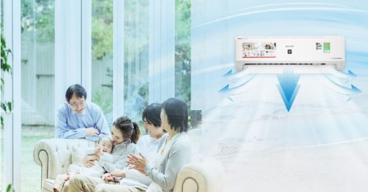 Cách sử dụng máy lạnh Sharp AH-XP13YMW an toàn cho gia đình có người già và trẻ nhỏ