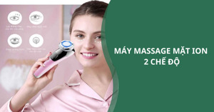 Cách sử dụng máy massage mặt ion 2 chế độ tốt nhất
