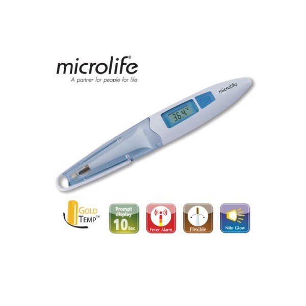 Cách sử dụng nhiệt kế điện tử đầu mềm Microlife MT200
