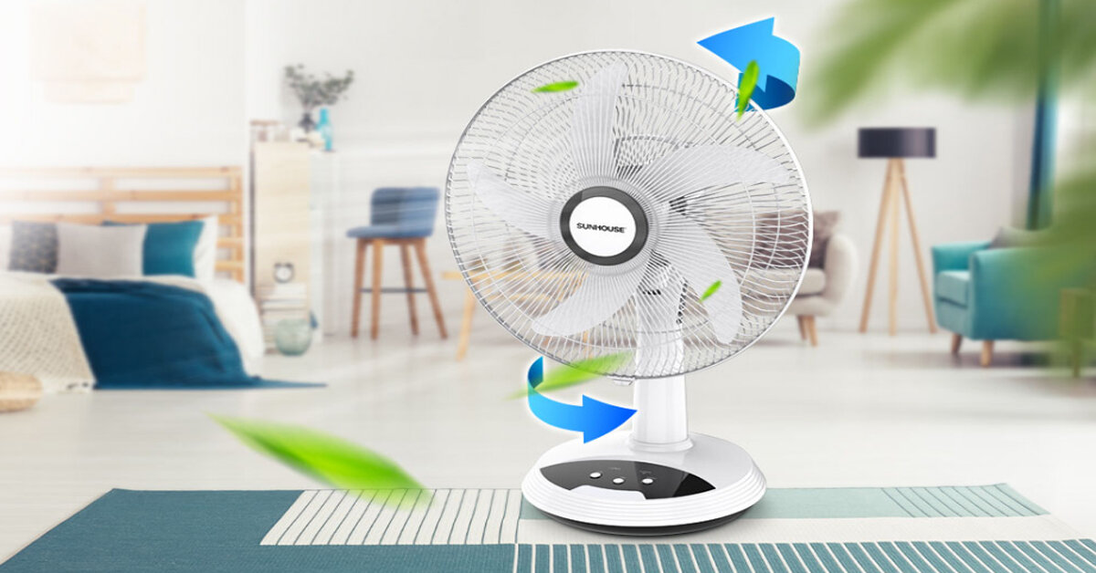 Cách sử dụng quạt tích điện và những lưu ý ai cũng nên biết