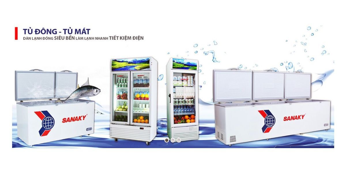 Cách sử dụng tủ đông mát Sanaky