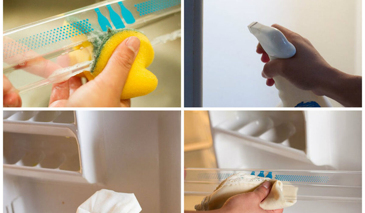 Cách vệ sinh tủ lạnh đơn giản từ giấm, banking soda, kem đánh răng đón Tết 2018