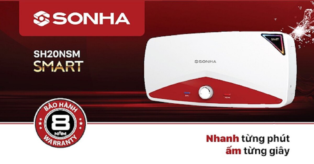 Cách xử lý bình nóng lạnh gián tiếp Sơn Hà 20l Sơn Hà Smart Sh20nsm rò nước đơn giản