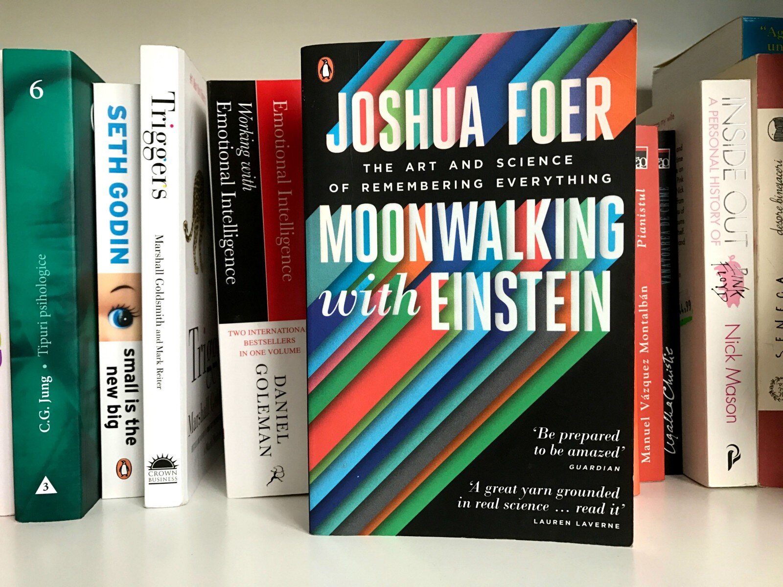 Moonwalking with Einstein 