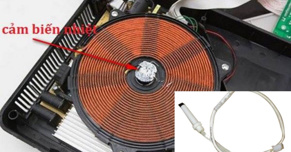 Cảm biến nhiệt bếp hồng ngoại - linh kiện đặc biệt của bếp hồng ngoại