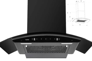Căn bếp ấm cúng hơn với máy hút mùi Faster FS-CH750B