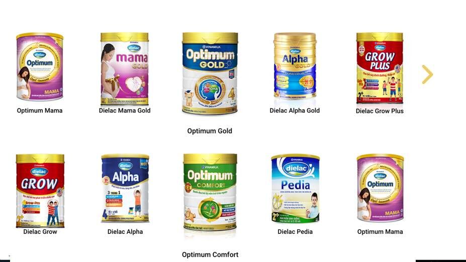 Cập nhật giá sữa bột Vinamilk Dielac mới nhất trong tháng 6/2017