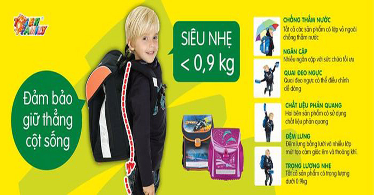 CẶP SIÊU NHẸ CHỐNG GÙ LUÔN LÀ SỰ LỰA CHỌN HÀNG ĐẦU