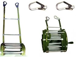 Cấu tạo của thang dây thoát hiểm