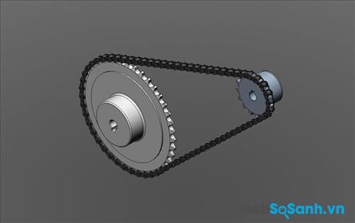 Cấu tạo nhông xích xe máy và những điều bạn chưa biết