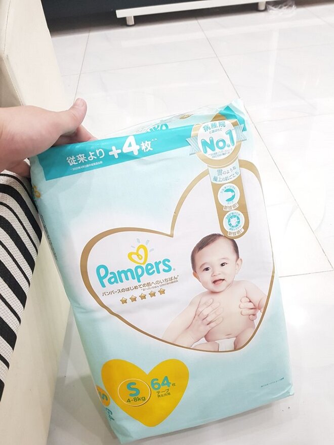 Tã dán Pamper nội địa Nhật Bản size S64