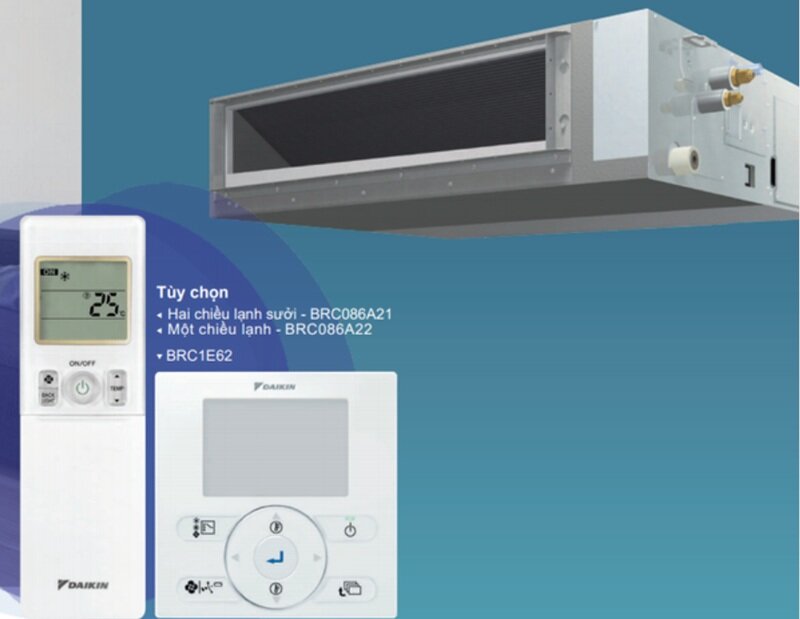 Dàn lạnh giấu trần Daikin CDXM71RVMV điều khiển