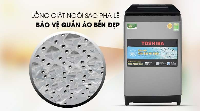 Máy giặt Toshiba 9,5kg AW-UH1050GV cửa trên