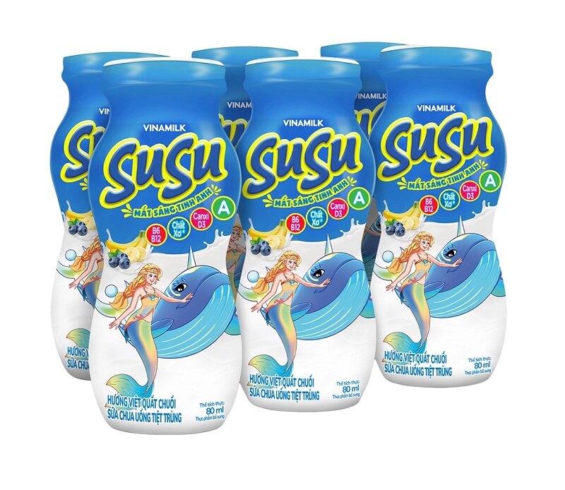 Sữa Susu việt quất chuối