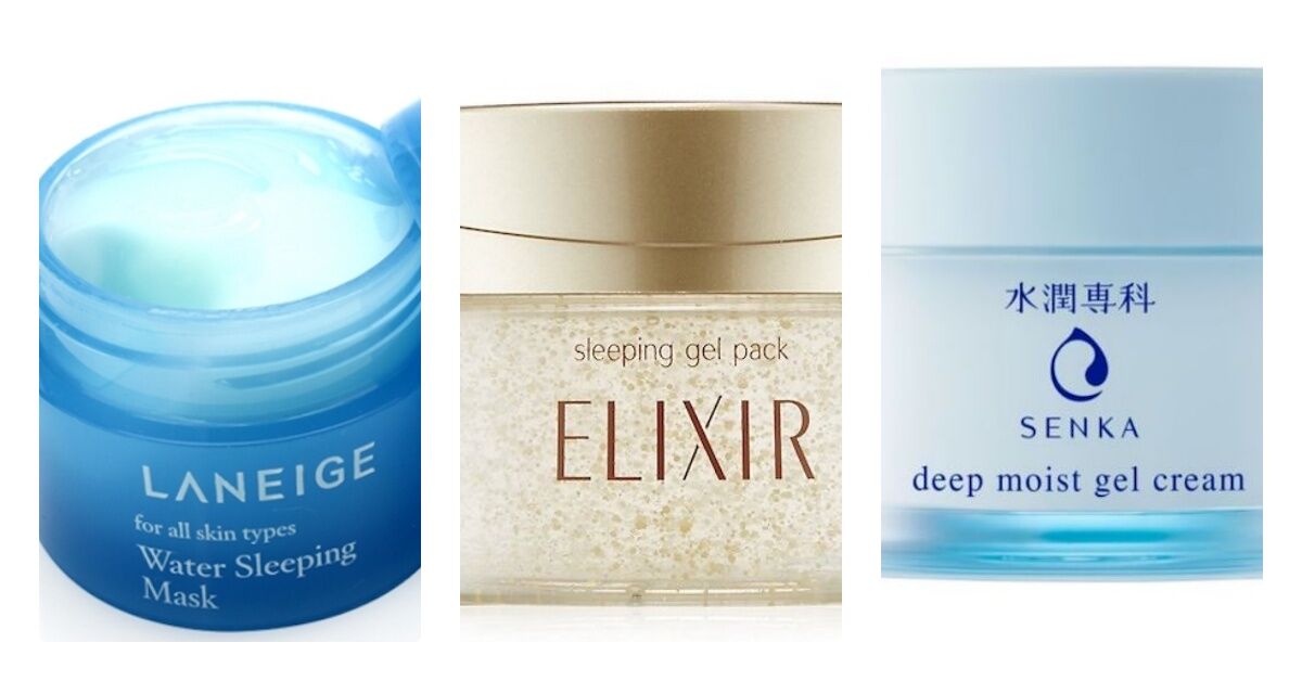 Chăm sóc da mướt mườn mượt với 3 lọ gel mặt nạ ngủ hiệu quả