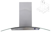 Chạm vào đẳng cấp hiện đại cùng máy hút mùi Malloca Delta-K890V