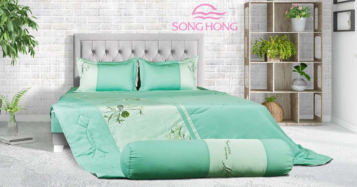 Chăn ga gối đệm Sông Hồng ra mắt nhiều mẫu mã mới